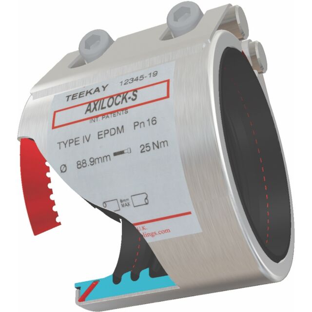 Teekay Axilock-S Kupplung; Typ 4; EPDM-Dichtung
