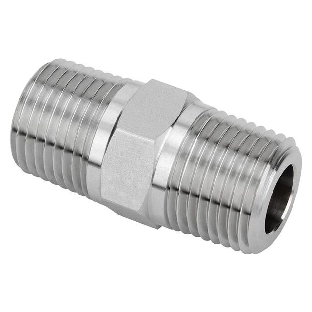 Doppelnippel Gewindeadapter NPT auf R (ISO 7-1)