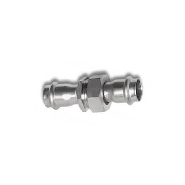Pressfittings V-Kontur Durchgangsverschraubung Pressmuffe